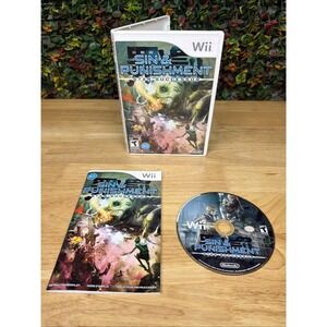 Sin and Punishment: Star Successor (Nintendo Wii, 2010) CIB + OG Manual (TESTED)
